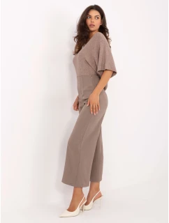 Spodnie IT SP model 21302489 ciemny bezowy - FPrice