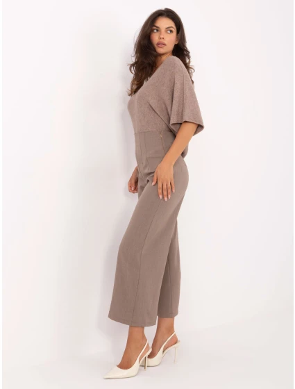 Spodnie IT SP model 21302489 ciemny bezowy - FPrice