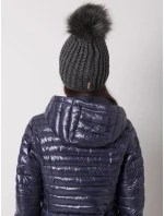 Dámska čiapka 17 tmavo šedá