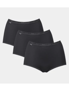 Dámské kalhotky Basic+ Maxi 3P černé - Sloggi