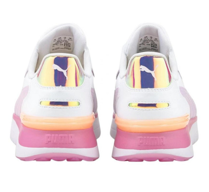 Dámske bežecké topánky R78 Voyage Candy W 383837 01 biele s ružovou - Puma