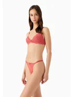 Dámske tangá 163826 3F206 03051 koralové - Emporio Armani