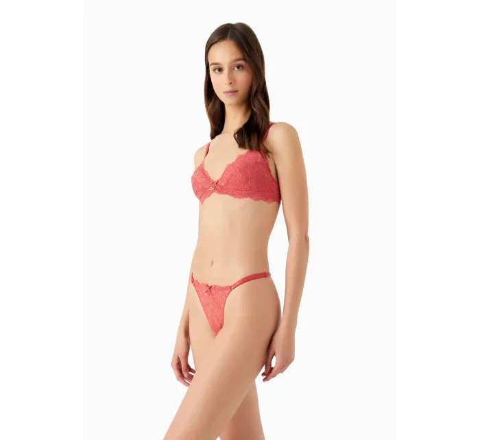 Dámske tangá 163826 3F206 03051 koralové - Emporio Armani