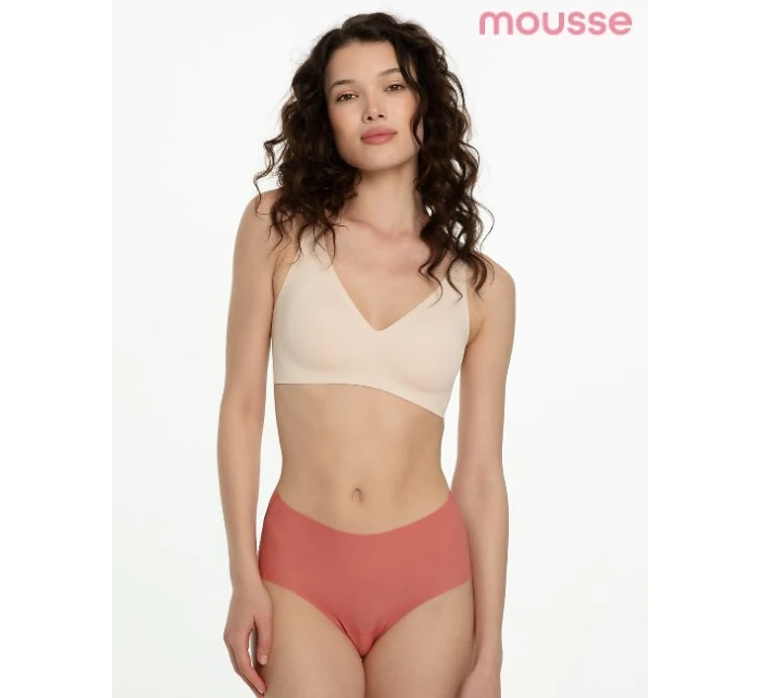 Bezšvové nohavičky Mousse Maxi coral - Julimex