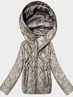 Dámska tenká prešívaná bunda Goodlookin beige (B8573-12)