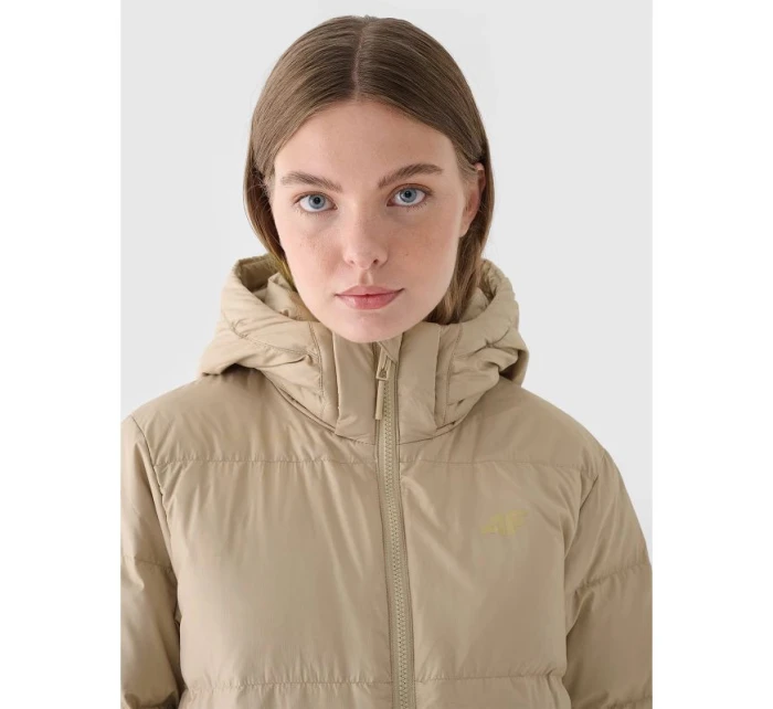 Dámska zimná páperová bunda s prírodnou výplňou 4F 4FWAW24TDJAF481-83S