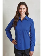 PR 300 Popelínová halenka s dlouhým rukávem model 22479965 black - Premier