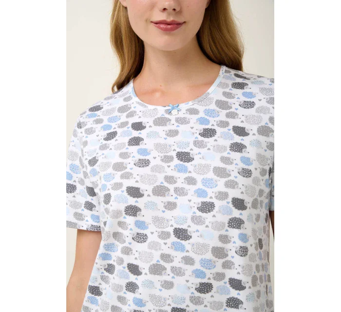 Vamp - Bavlnená nočná košeľa s krátkym rukávom 21952 - Vamp