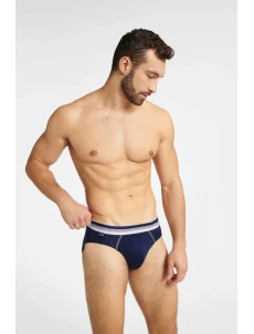 Nohavičky Frosty 2p 40826-MLC 2-pack Navy blue Melange - Henderson