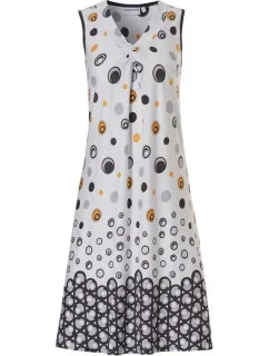 Dámske plážové šaty 16201-132-1 biele-potlač - Pastunette