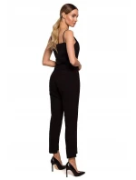 Dámské společenské kalhoty model 20530200 černé - Moe Dámské společenské kalhoty model 20530200 černé - Moe