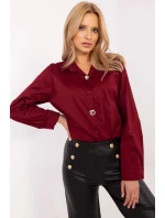 Košeľa s dlhým rukávom model 204380 Taliansko Moda