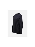 Pánské tričko PEAK PERFORMANCE M Trail Wool Blend LS, černé Pánské tričko PEAK PERFORMANCE M Trail Wool Blend LS, černé