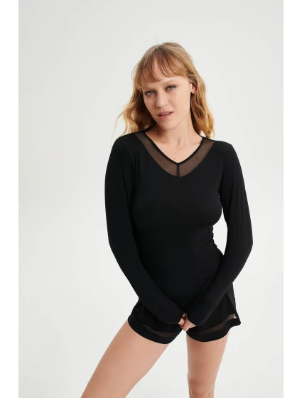 Vesta s dlouhými rukávy model 18936248 - Vamp