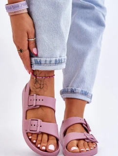 Dámské lehké sandály Big Star model 21610813 Fialové - Big Star Shoes