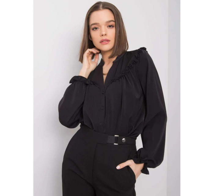 Košeľa TW KS BP 5078.21 čierna