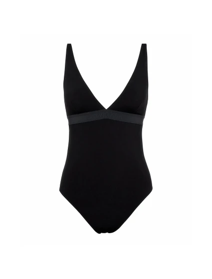 Dámske jednodielne plavky KW0KW02137-BEH - Calvin Klein