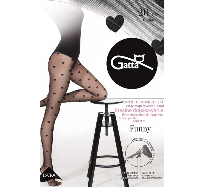 Dámske pančuchové nohavice FUNNY - 08 Dámske pančuchové nohavice FUNNY - 08