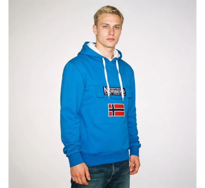 DB 054 M Blue / White mikina model 21179730 - Geographical Norway DB 054 M Blue / White mikina model 21179730 - Geographical Norway