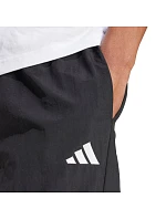 Pánske nohavice adidas Essential Small Logo Woven Open Hem, čierne, JM1778