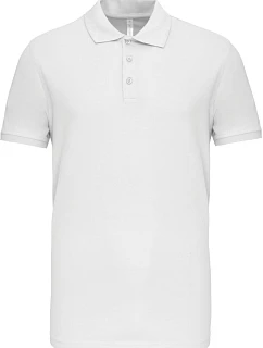 K Pánské elastické piqué polo 20.K white model 22506594 - Kariban