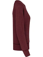 Kariban K 481 Dámska mikina s raglánovými rukávmi z bio bavlny 20.K481 wine heather