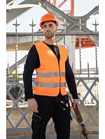 – Bezpečnostní vesta se zipem hi vis vis orange model 22503512 - Korntex – Bezpečnostní vesta se zipem hi vis vis orange model 22503512 - Korntex