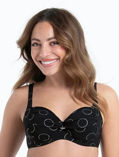 Style Top Bikini horní díl black RosaFaia model 21869690 - Rosa Faia