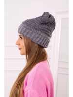 Dámska čiapka Elora K336 tmavo šedá Dámska čiapka Elora K336 tmavo šedá