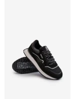 Sneakersy Męskie Big Star NN174321 Memory Foam System Czarne