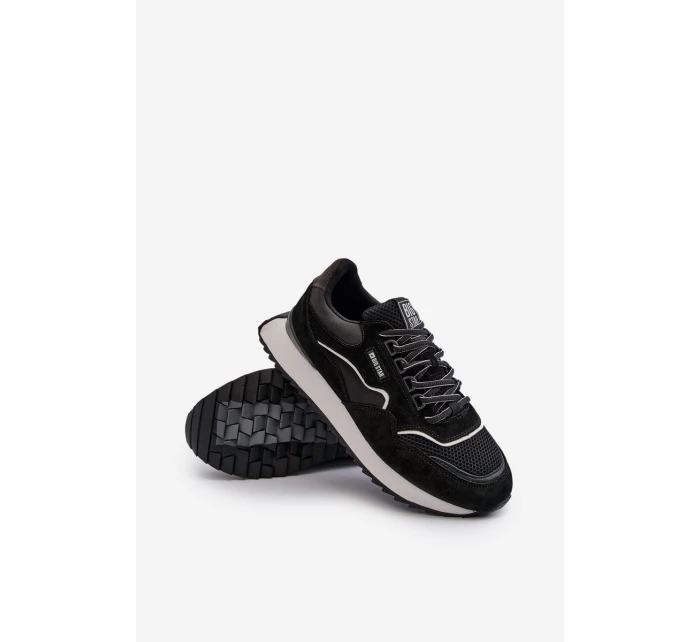 Sneakersy Męskie Big Star NN174321 Memory Foam System Czarne