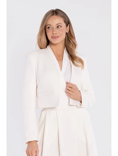 sako bez s podšívkou krémové model 22152178 - STYLOVE