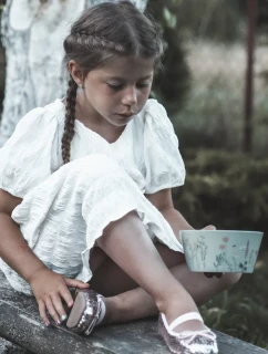 Detské balerínky zdobené flitrami, ružové Weries
