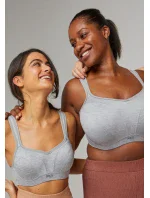 Sportovní podprsenka  30 F šedá model 9121915 - Panache