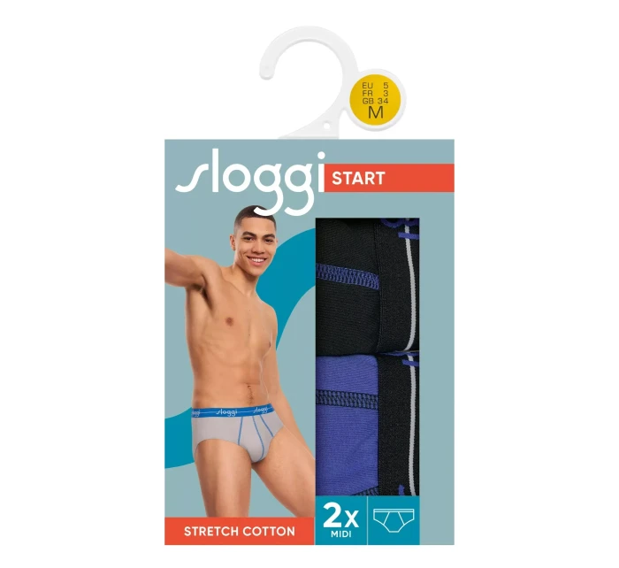 sloggi men Start Midi C2P box - MULTIPLE COLOURS 5 - SLOGGI MULTIPLE COLOURS 5 - SLOGGI