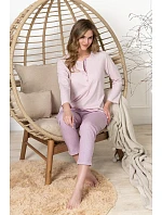 Pyžamo 7/8 M–2XL model 22303918 - LEVEZA Pyžamo 7/8 M–2XL model 22303918 - LEVEZA