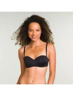 Dámska podprsenka s odnímateľnými ramienkami DIM WireFree Strapless BRA - DIM - čierna Dámska podprsenka s odnímateľnými ramienkami DIM WireFree Strapless BRA - DIM - čierna