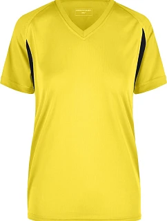 JN 316 Dámské běžecké tričko model 22485894 yellow/black - Daiber