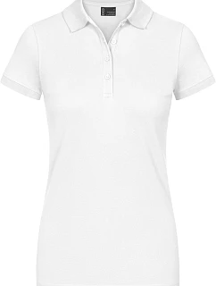 Promodoro 4405 Dámske pracovné polo tričko z piké – EXCD 40.4405 biele