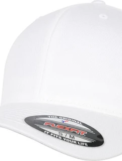 6 panelová kšiltovka z bio bavlny white model 22537020 - Flexfit