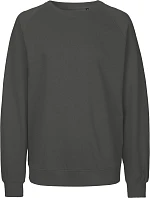 O Unisex raglánová mikina z bio bavlny charcoal model 22504849 - Neutral O Unisex raglánová mikina z bio bavlny charcoal model 22504849 - Neutral