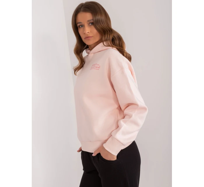 Mikina D10608BC02450C3 svetlo ružová