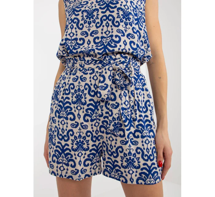 Dámske šortky D73770R62159KA tmavo modré - FPrice