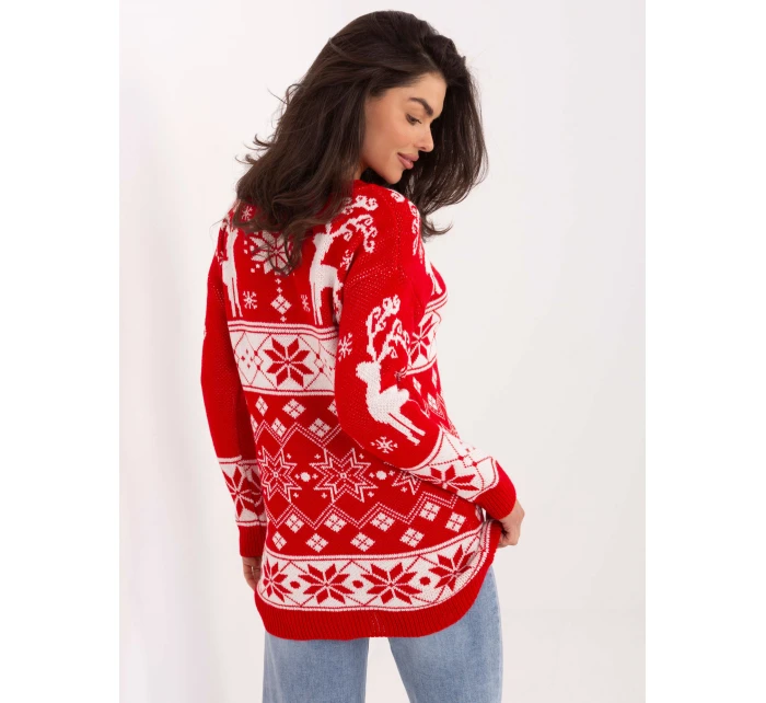 Sweter MI SW model 21791092 czerwony - FPrice