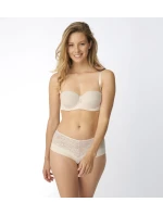 Dámská vyztužená podprsenka Vivid Spotlight model 21745507 krémová - Triumph Dámská vyztužená podprsenka Vivid Spotlight model 21745507 krémová - Triumph