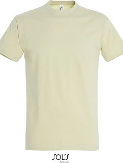 Tričko SOL'S Imperial z hrubej bavlny 25.1500 v odtieni sage green