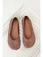 Dámské baleríny Barefoot Taupe Hollin