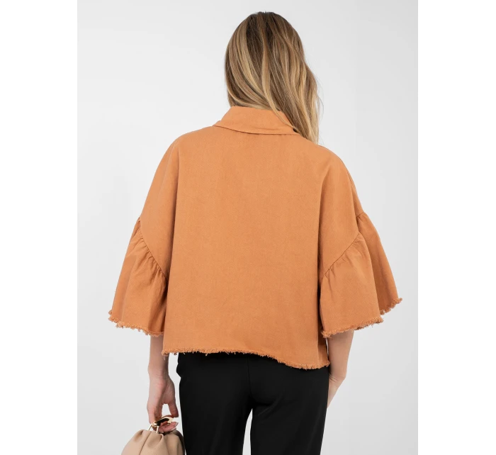 IT KR bunda FL9998.85 tmavo oranžová