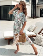 šaty bílé Dstreet model 21978076 - FashionStreet šaty bílé Dstreet model 21978076 - FashionStreet