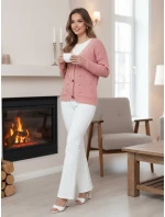 Dámský růžový svetr Dstreet model 21982758 - FashionStreet